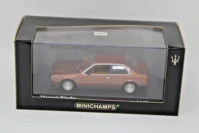 Minichamps 1/43 1:43 1982 Maserati Biturbo Marrone 80 Metallic 400123500 NIB • $65