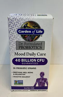 $16 • Buy Garden Of Life Mood Daily Care Probiotics - 30 Count Exp Date 05/24