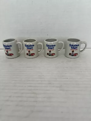 Mini Beer Stein Schinkenhager  Germany 1 3/4 ----4X • $60