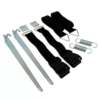 Caravan Tie Down Kit S For Fiamma F45 Awning F45S F65 F35 Black Tie Downs Straps • $51.95