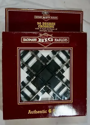 Bachmann Big Hauler 94358 Large G Scale 90 Degree Crossing Steel Track - NEW • $29.99