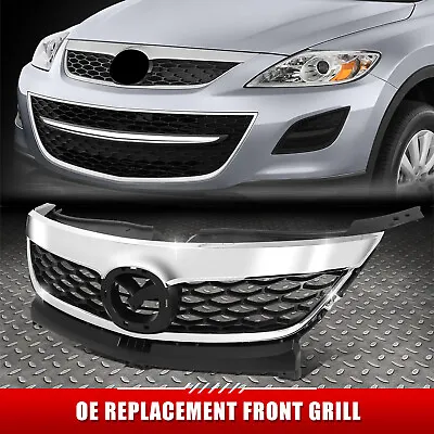 [Diamond Mesh] For 10-12 Mazda CX-9 OE Style Front Bumper Grille W/ Badge Slot • $234.88