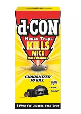 D - CON Ultra Set Covered Snap Trap 1 Ct. (Pack Of 5) • $40.88