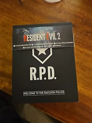 Resident Evil 2 Remake R.P.D. S.T.A.R.S Pin Badge Official Limited RPD Stars Box • $55