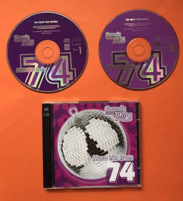 £12.99 • Buy Time Life 2 X CD Set - Sounds Of The 70s - 1974 - More Hits From 74 - Seventies