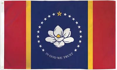 Magnolia Mississipp'i Flag 3x5ft House Flag US State Flag MS Flag • $9