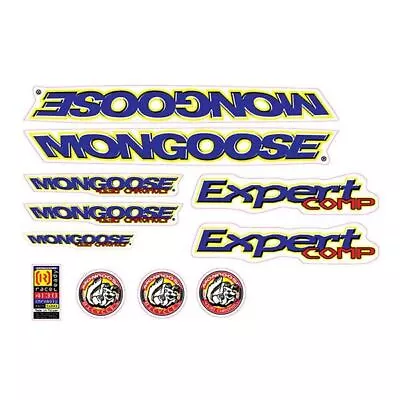 Mongoose - 1997 Expert Comp - Decal Set - Old School Bmx • $88