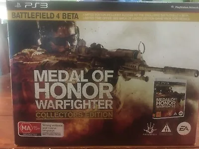 Medal Of Honor Warfighter Collector's Edition Opened Good Condition • $50