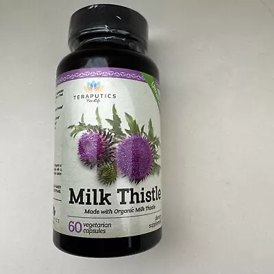Organic Milk Thistle | Non GMO 2000mg 4X Concentrated Vegan Daily Supplement ... • $9.99