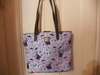 Disney Parks Dooney & Bourke Mary Poppins Hadley Tote Bag Purse PRE-OWNED • $350