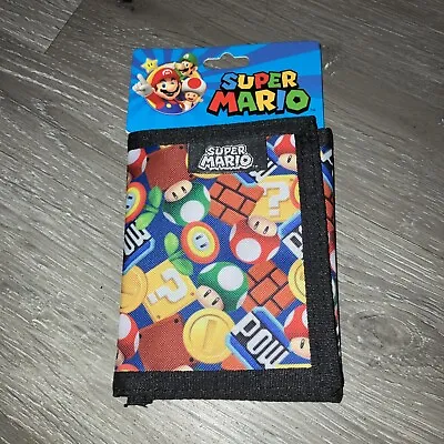 Super Mario Bros Character Trifold Wallet • $8.75