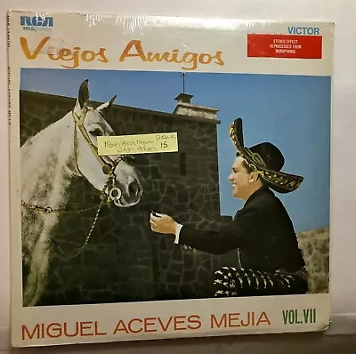 MIGUEL ACEVES MEJIA Viejos Amigos Vol VII LP Stereo  RCA Victor MKS 1340(e) • $6.99