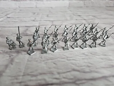 Miniature Lead Cast 25 Figures Austrian Infantry 1866 War Regt  ACW16 - 4cm Tall • £25