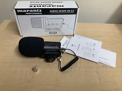 Marantz Professional Audio Scope SB-C2 X/Y Stereo Condenser Microphone For DSLR • $34.99