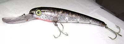 Mann's Magnum Stretch 30+ Lure Vintage Saltwater Black Back Mylar Color 4 Oz. • $19.99