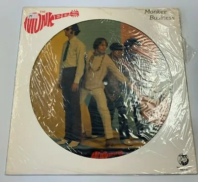 VINTAGE RECORD The Monkees  Monkee Business  1982 Rhino Records Believer • $150