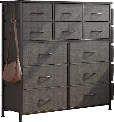 $100.99 • Buy 10/12 Drawer Dresser Storage Tower Organizer Unit For Bedroom Closet Entryway 