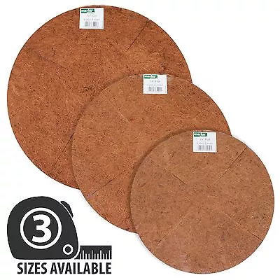 £4.99 • Buy Flat Coco Liner Hanging Garden Replacement Basket Natural Fibre 14'' 16'' 18''