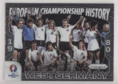 2016 Prizm UEFA Euro Championship History European Championships Germany 1980 #6 • $60.05