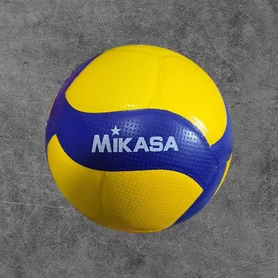 Mikasa V200W 2019 Official FIVB Indoor Volleyball - Blue/Yellow • $31.25