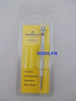 Screwdriver Bergeon 30080-10 3.00 Mm For Watchmakers First Quality SWISS MADE  • $33.86