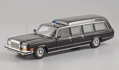 1/43 DIP Russian Hearse / Ambulance Limousine ZIL-41042 Damaged Plastic Case • $112.46