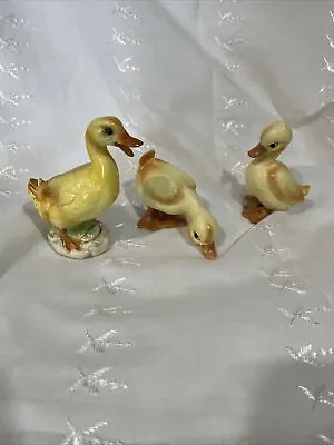 Vintage Lefton Duckling Baby Duck Set • $24.95