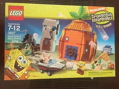 LEGO 3827 Spongebob Squarepants Adventures In Bikini Bottom  • $786