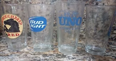 Lot Of 4 Vintage Beer 16 Oz Pint Glasses  • $17