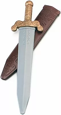£6.50 • Buy Roman Sword In Scabbard Toy Set Warrior Gladiator Fancy Dress Costume 40cm 