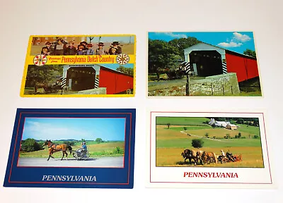 Pennsylvania Amish PA Postcards Lot • $2.99