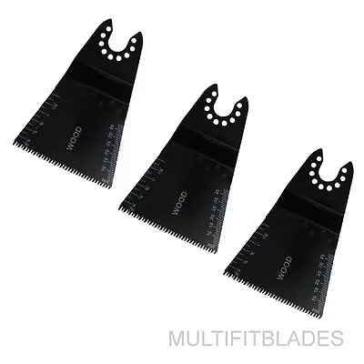 3 X 2-5/8  Japan Tooth Oscillating Blades - Black & Decker Matrix Multi-Tools • $15.95