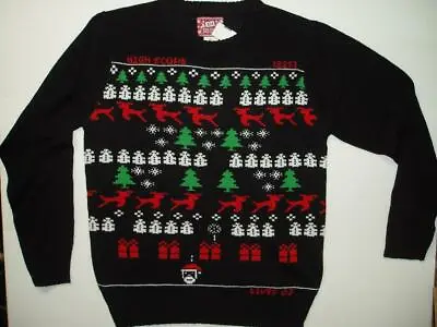 Men's Ugly Jem Holiday Sweater Video Game Large New • $20