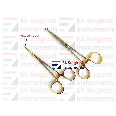 No Scalpel Vasectomy Set Fine Point Forceps & Ring Forceps Urology German Steel • $38.99