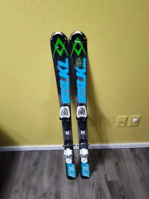 Volkl Tip Rocker RTM Jr 110 Cm Skis With Marker 4.5 Bindings • $108.42