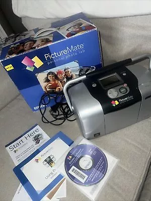 Epson PictureMate B271A Personal Photo Lab Photo Printer With Box! Tested • $36.74