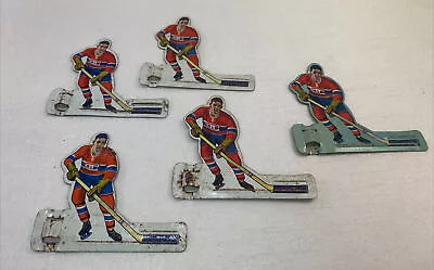 Hockey Table Player Metal Montreal Canadiens NHL Lot Of 5 Vintage • $21.80