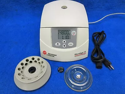 Beckman Coulter Microfuge 16 Centrifuge FX241.5P Rotor Lid Cord A46474 -warranty • $545