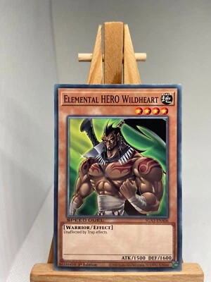 £0.99 • Buy Elemental HERO Wildheart - 1st Edition SGX3-ENA06 - NM - YuGiOh