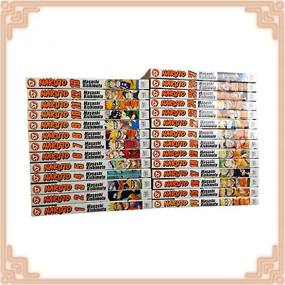 Naruto Manga Volumes 1-27 (English) - Part 1 Complete Set - Masashi Kishimoto • $350