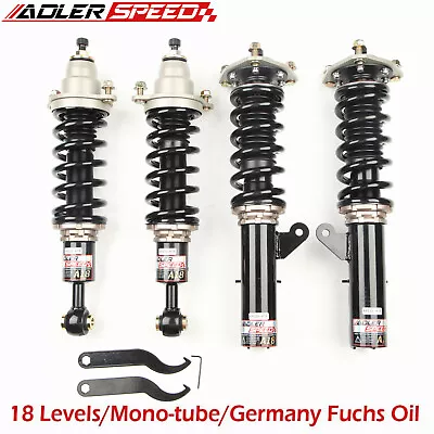 For Mitsubishi Lancer 08-17 Coilovers 18 Way Adjustable Height Shocks Absorbers • $399