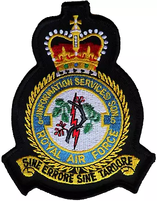 No. 5 Information Services Squadron Royal Air Force RAF MOD Embroidered Patch  • £20