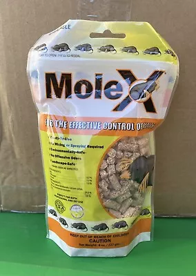 MoleX Mole Killer Pellets And Control 8 Oz. Environmentally Safe Ready-to-Use • $10.95
