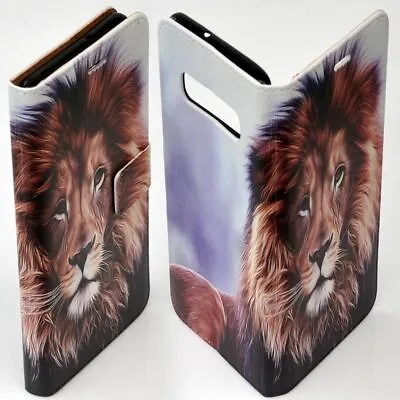 For Samsung Galaxy Series Phone Cover - Lion Male Sketch Portrait FC15 • $13.98