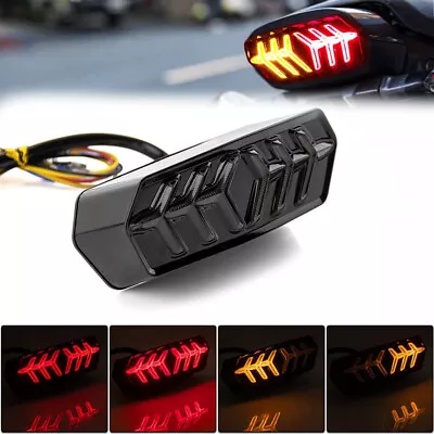 Motorcycle Brake Tail Light Turn Signals LED Integrated For Honda MSX/GROM125 • $18.04