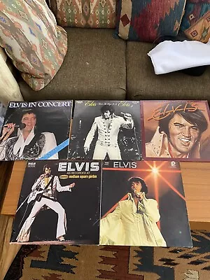 Elvis Presley 5 LPs: In Concert At Madison Square Garden +3 More! XLNT! • $58.50