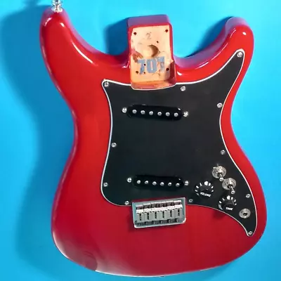 Fender Lead Guitar Loaded Body Transparent Red Hot • $339