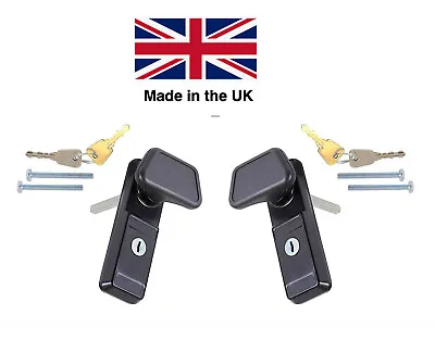 Cardale Garage Door Lock Handle Locking Handle Euro T BAR NEW SPARES PARTS • £21.61