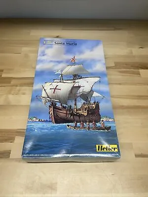 Heller 1:75 Santa Maria Sailing Ship Model Kit 80865 (OPEN BOX) • $59.99