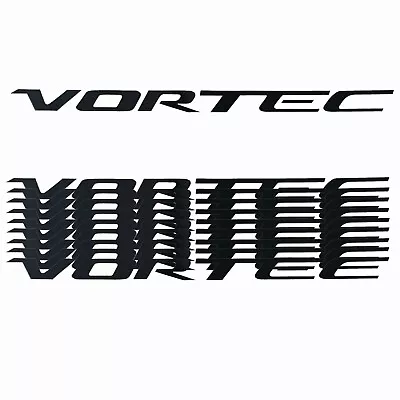 New Vinyl 10 Inch VORTEC Logo Hood Sticker Decals Emblem (10 Pcs) • $49.99